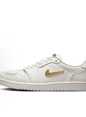 耐克Nike Air Jordan 1 Low AJ1白黑低帮板鞋FN5032-100。拾壹