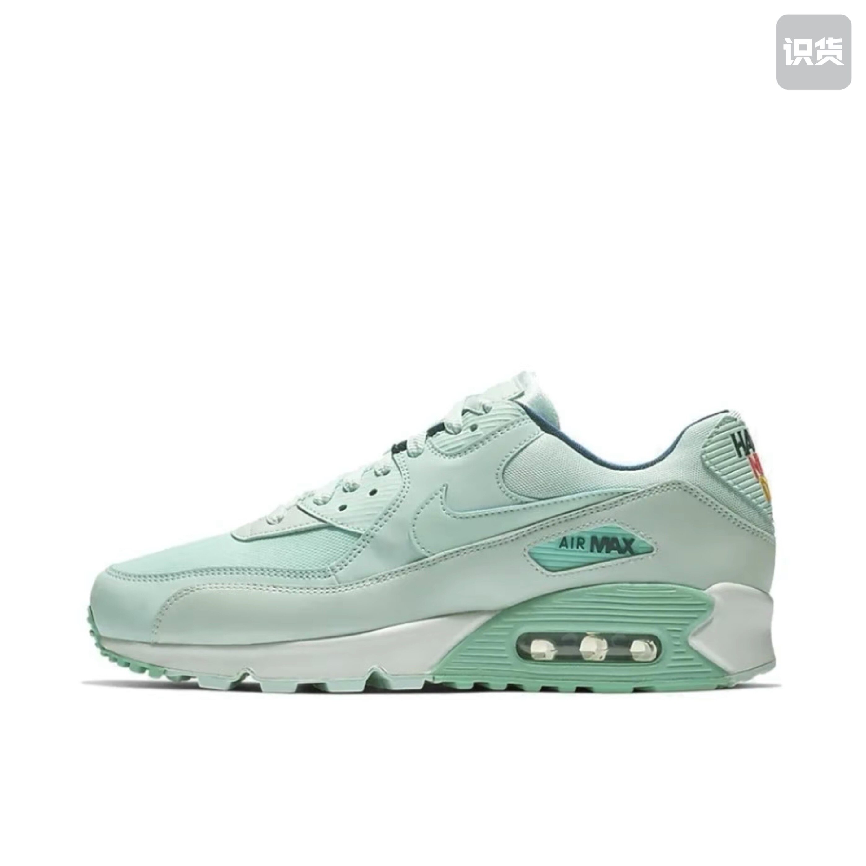 Nike Air Max 90 跑鞋 气垫合成革缓震透气复古 881105-301 48仓