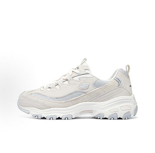 Skechers斯凯奇 D'LITES 1.0 熊猫鞋 奶茶熊 鲜芋奶冻 （ou仓）