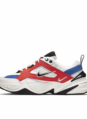 耐克Nike M2K白蓝橙走秀款休闲老爹鞋AO3108-101YD仓