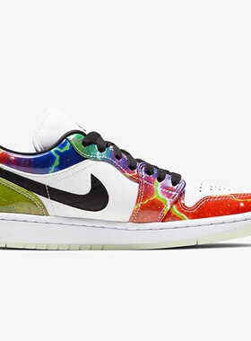 Nike/耐克Air Jordan低帮女子星云炫彩CW7310-909湖北48仓