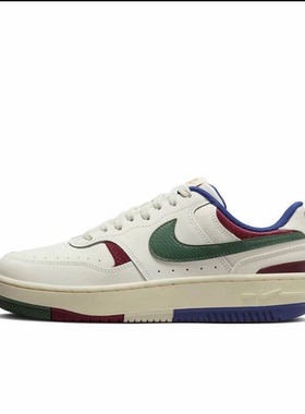 广州28仓 耐克Nike Gamma白绿蓝女子防滑耐磨低帮板鞋DX9176-102