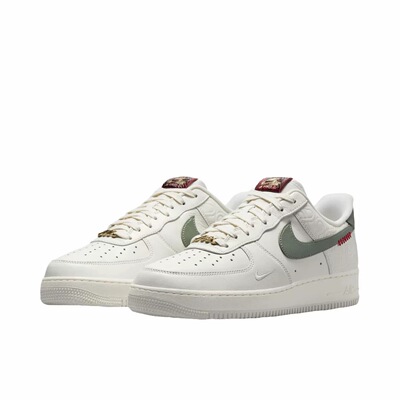 耐克Nike Air Force 1蛇年白色AF1空军一号低帮男女板鞋 花牛