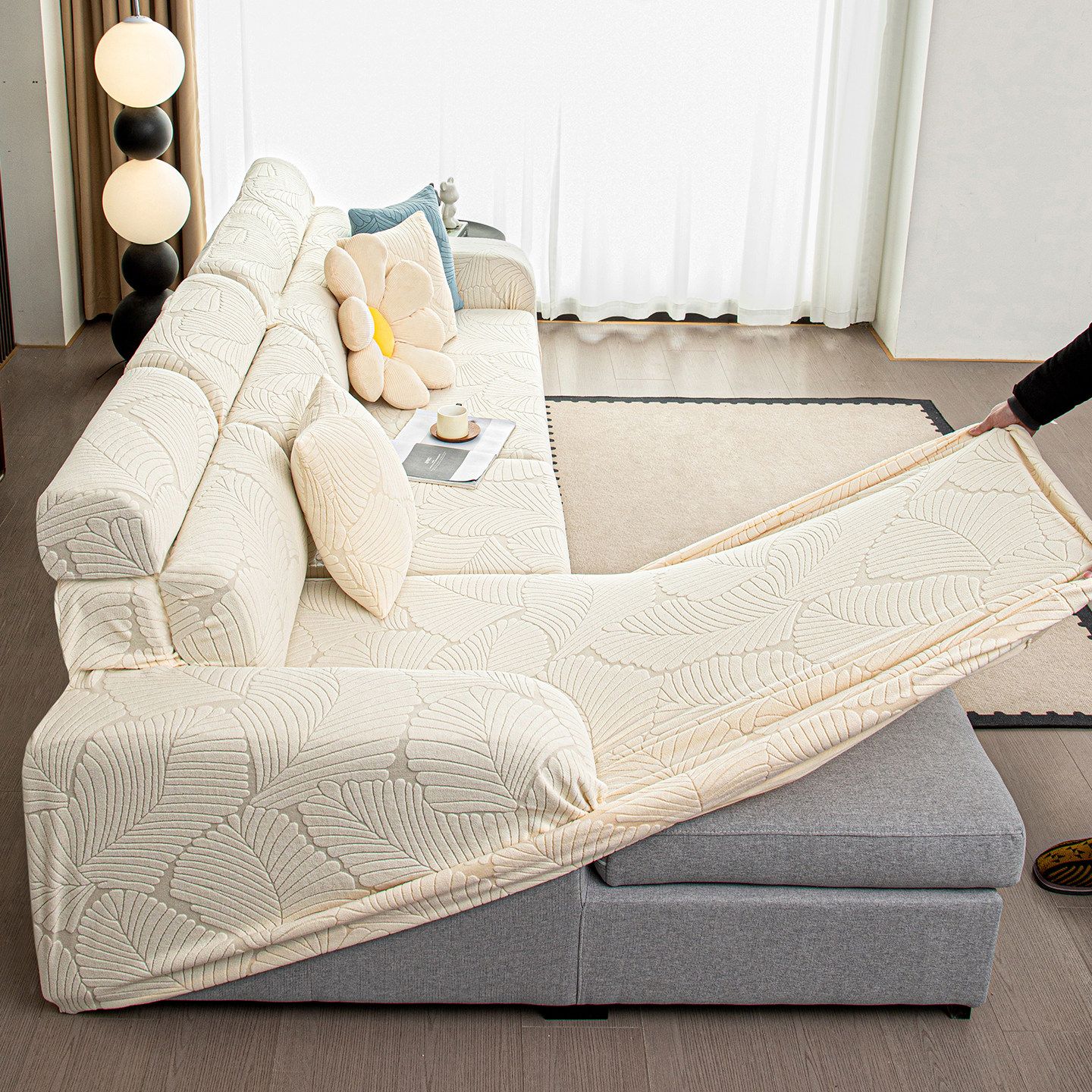 新款四季通用沙发套罩弹力全包三座一贵妃防滑保护套防猫抓坐垫罩,居家布艺,沙发套,淘宝优惠券,粉丝福利购,淘宝优惠卷