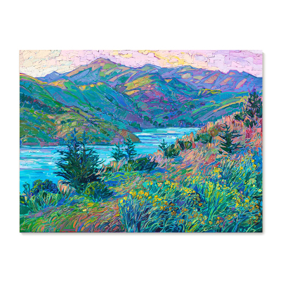 【特惠捡漏】Erin Hanson油画家复刻艺术版画印象派风景装饰画芯