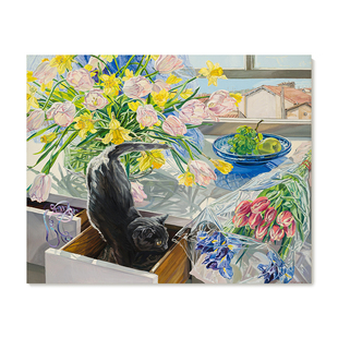 画糖果色透明静物装 Fish复刻艺术版 画家Janet 饰画芯 特惠捡漏