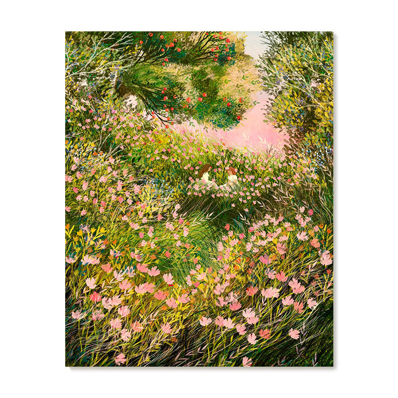 【特惠捡漏】插画师Laivi Poder复刻艺术版画治愈系田园装饰画芯