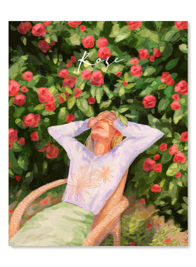 【特惠捡漏】插画师Subin复刻艺术版画清新韩系治愈风景装饰画芯