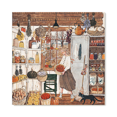 【特惠捡漏】插画师Lore Pemberton复刻艺术版画治愈复古装饰画芯