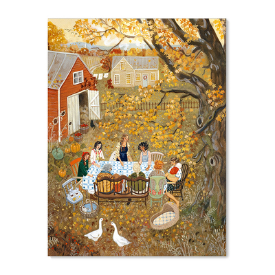 【特惠捡漏】插画师Lore Pemberton复刻艺术版画治愈田园装饰画芯