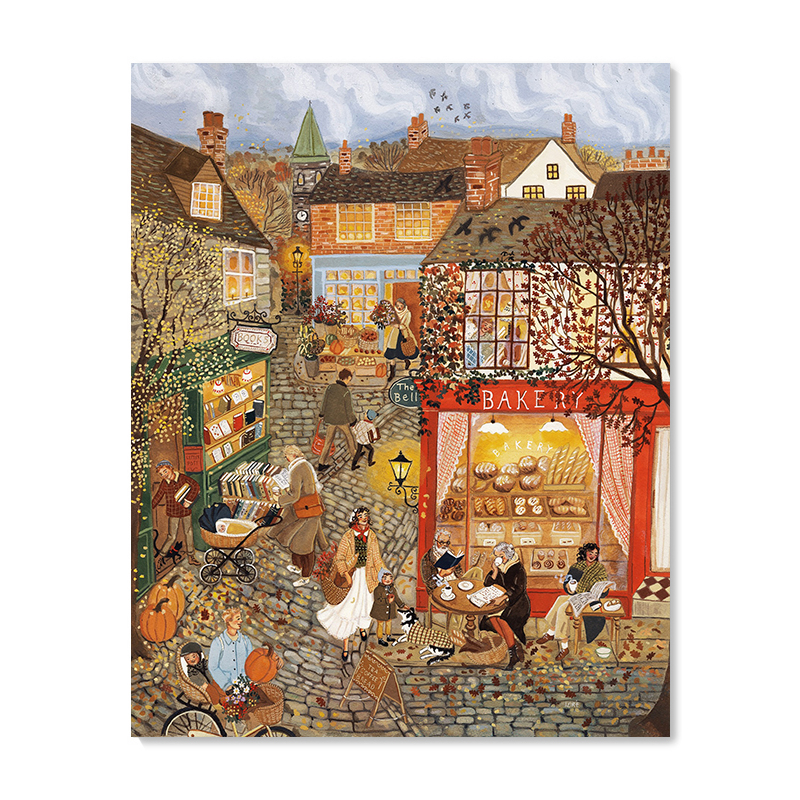 【特惠捡漏】插画师Lore Pemberton复刻艺术版画治愈田园装饰画芯