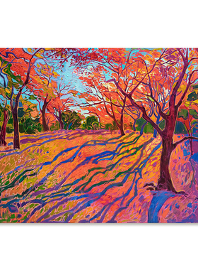 【特惠捡漏】Erin Hanson油画家复刻艺术版画印象派风景装饰画芯