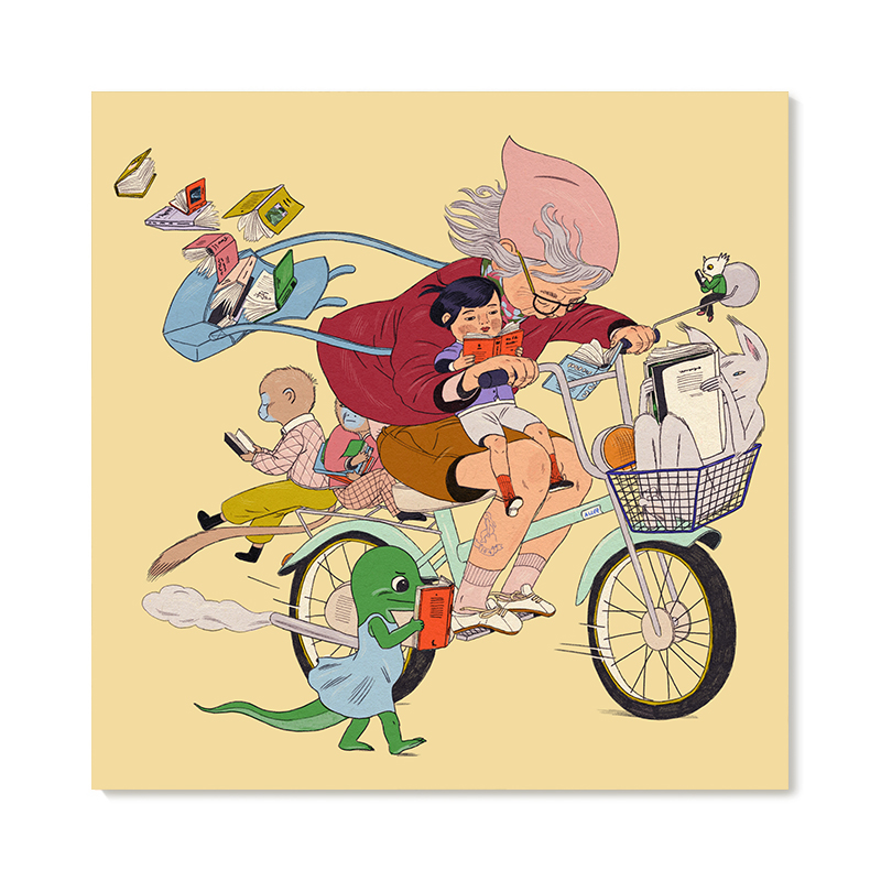 【特惠捡漏】插画师Karlotta Freier高级感漫画复刻艺术装饰画芯