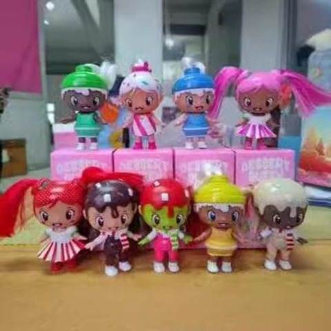 ANGER甜品女王系列正版盲盒手办公仔潮玩摆件玩具娃娃