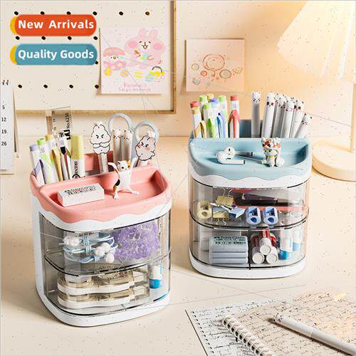 Desktop stationery organizer multifunctional pen holder orga