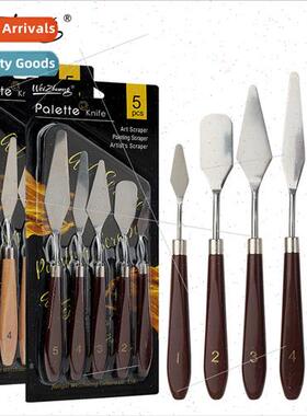 Hot Sale 5 Pcs Oil Painting Palette Knife Oil Painting Muscl