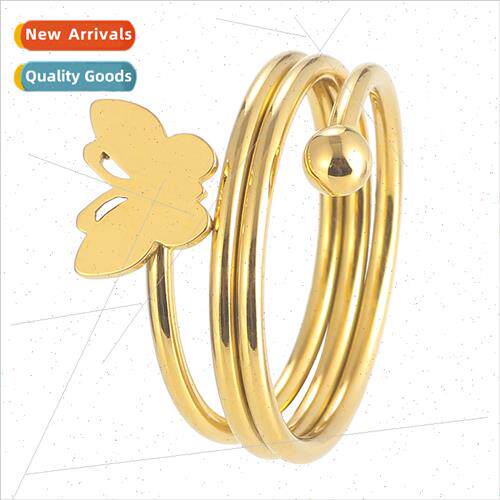 Star opening multi-layer ring female day Korean jewelry simp