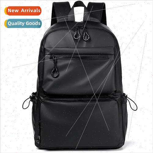 Summer new shoulder bag men leather membrane waterproof leis