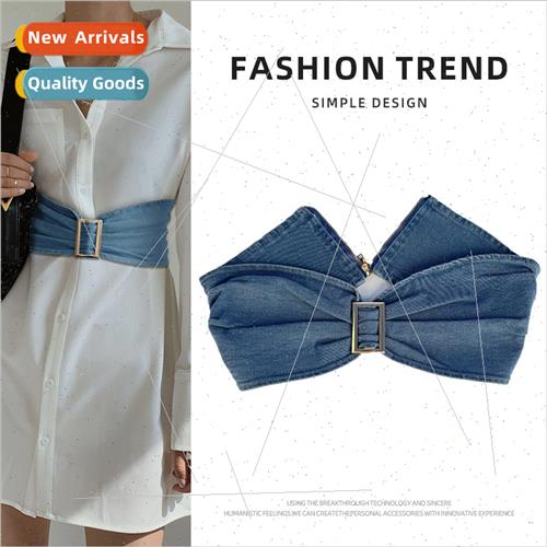 new Europe fashion elastic waist belt ladies personalized dr