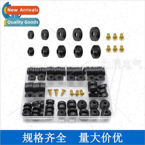 96pcs boxed faucet sealing ring silicone rubber flat gasket
