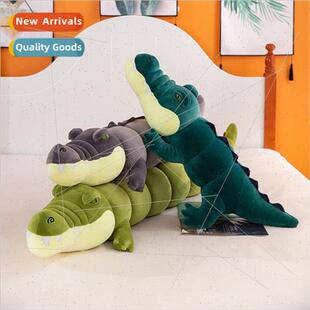 Simulation crocodile doll plush toy large sleeping long pill