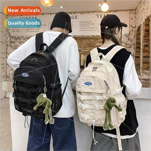 Korea ulzzang shoulder bag female large-capacy schoolbag jun