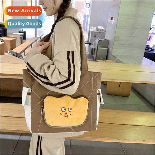 New cartoon large-capacy canvas Hundreds tote bag female coo