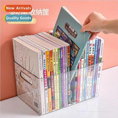 Book box plastic transparent household toys organised storag