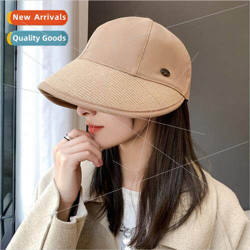 Hat female autumn winter Korean  tide sun hat outdoor duck t