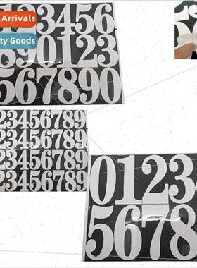 Digital vinyl PVC self-adhesive mailbox number address refle
