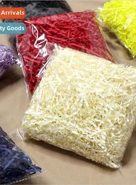 Wave folded paper wire 50g/pack Raffia color paper wire Fold