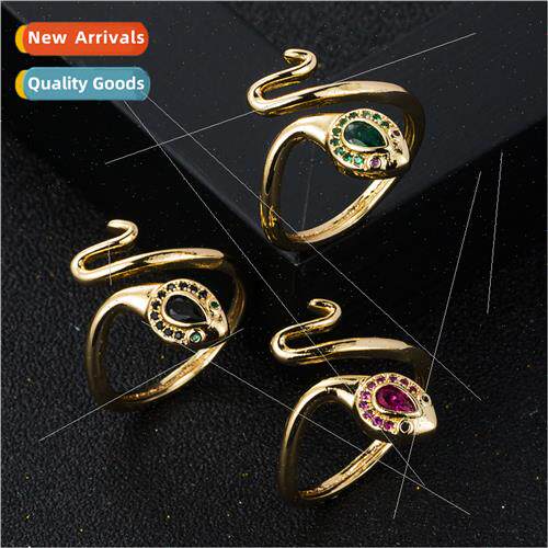 Europe fashion copper gold-plated zirconia micro-setting win