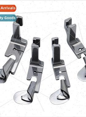 Flat car curved hem presser foot All-steel hem rollers Thin