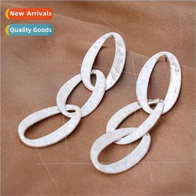 Earrings Europe Women Long Earrings Fashion Versatile Medium