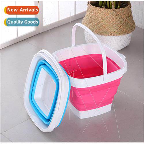 Household folding portable outside hand bucket car wash outd