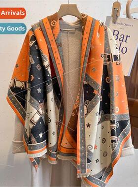 2022 new imation cashmere scarf women in Europe Uned States