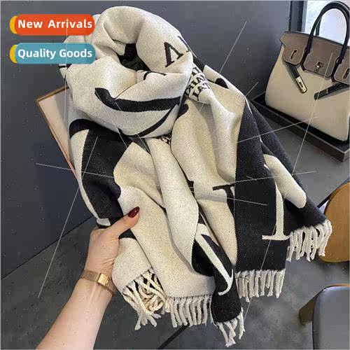 Faux cashmere scarf female fall and winter Korean  of thicke