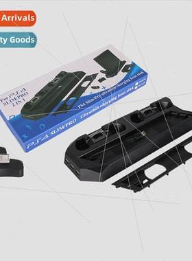 PS4 SLIM PRO Multi-function Fan Cooling Dock Stand 2nd Gener