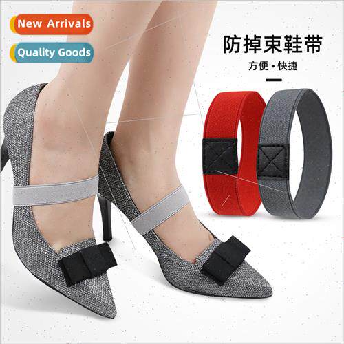 ngle shoes high-heeled shoes bundle laces fall heel laces do