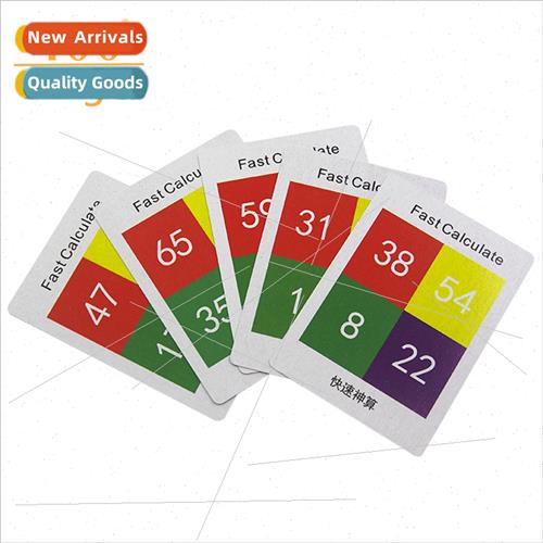 Fast counting magic counting mind poker cards children puzzl