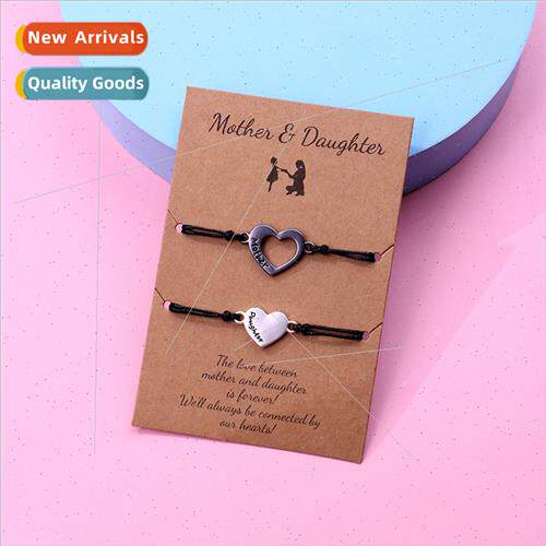 Skeleton love bracelet women simple handmade hand rope Mothe