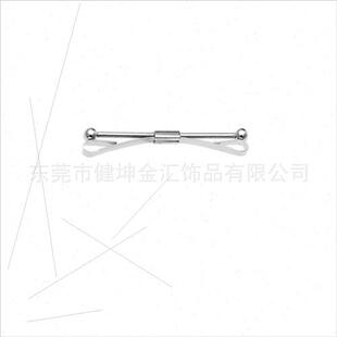 round ball men lapel clip Lapel pin elasticy No damage to c