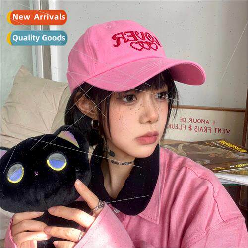 2023 new couple Korean  baseball cap men show face small duc