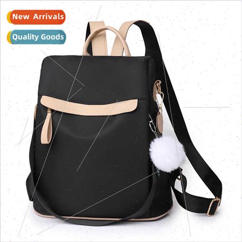 Oxd cloth women bag new simple anti-theft backpack large-cap