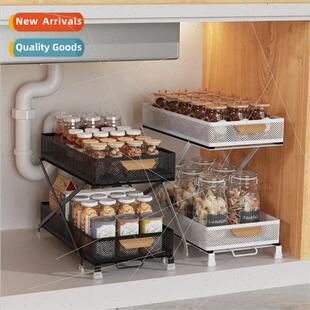 Installation-free kchen shelf countertop multifunctional spi