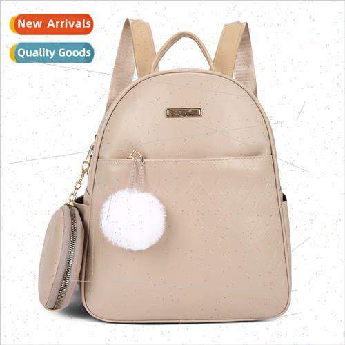 Soft Leather Shoulder Bag Female New Texture mple Travel Bac