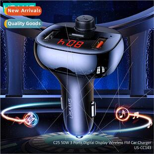 CC143 50W High Power Car Bluetooth FM Transmter MP3 Receiver