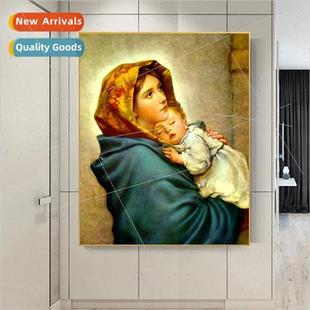 Child new diamond round full Lady Our DIY painting Diamond