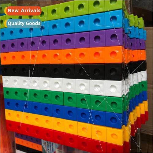 Early Learning Creative Square Pellet Building Blocks 2cm100