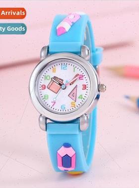 Fashion colorful cartoon student book pen ruler school suppl